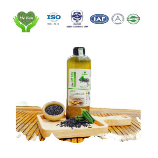 Dầu mè đen cho bé nguyên chất Mẹ Ken 500ml, giàu canxi, omega 3, omega 6, uống tốt cho sức khỏe