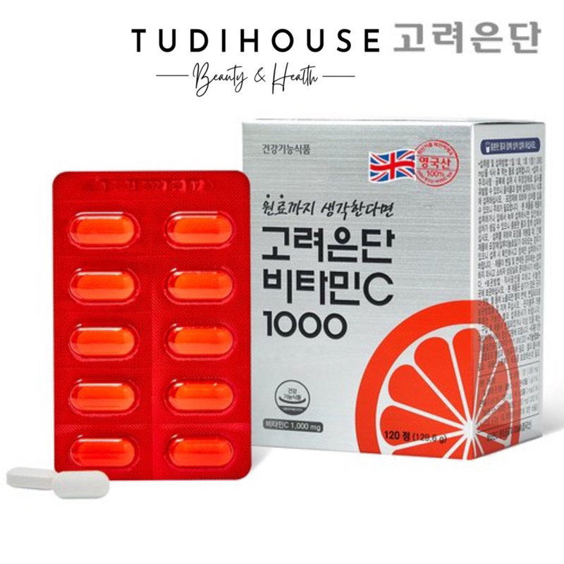 Viên uống Vitamin C 1000mg Korea Eundan ( hộp 120 viên)