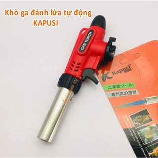 Đèn Khò ga đánh lửa tự động Kapusi HB-8603, Kapusi RH-80 hình cánh chim, Khò lửa bình gas đa năng