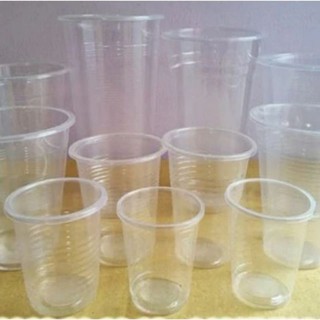 1 lốc 50c ly nhựa sọc dùng 1 lần đủ size 140 220 280 360 380 430 450 500 700ml ,set 50 ly