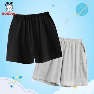 Quần đùi bé trai BOBDOG,quần bé trai chất cotton cạp chun TRƠN co giãn phong cách mùa hè mẫu mới 2024 cho bé