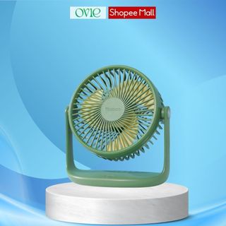 Quạt Tích Điện Để Bàn Chính Hãng YooBao  F2 Pro - PIN 10000mAh- sử dụng 12 - 50 giờ đồng hồ- Màu xanh bơ siêu xinh