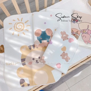 Lót Chống Thấm 4D Cho Bé Sơ Sinh - Công Nghệ Thoáng Khí Mới Size 50x70