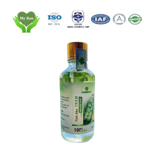 Tinh dầu tràm cho bé nguyên chất Mẹ Ken 50ml , giữ ấm cơ thể, ngăn ngừa cảm lạnh, xông phòng thơm
