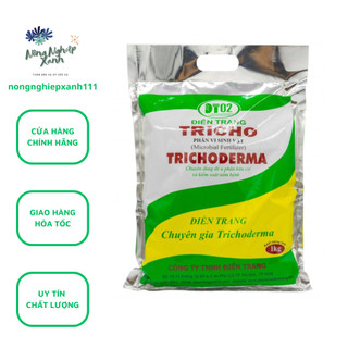 Trichoderma Điền Trang, phân vi sinh chuyên dùng ủ phân hữu cơ và kiểm soát nấm bệnh, gói 1kg