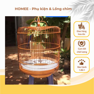 Khung lồng chòe than lồng chòe tự ráp chân lá đề nóc đơn kèm phụ kiện tặng kèm 1 lọ keo gắn lồng h22