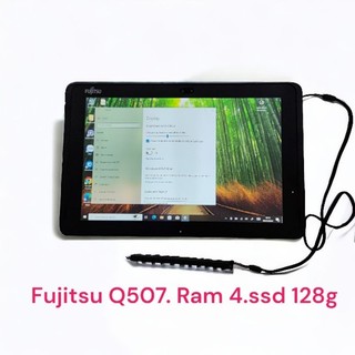 May tính bảng Fujitsu arrows tap Q507. 10.1in.ram 4.ssd 64g.maý kèm bút Wacom