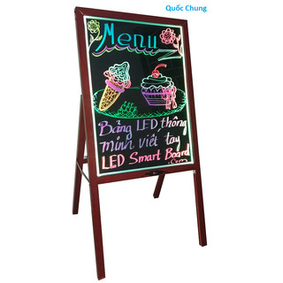 Bảng Menu dạ quang 60x120cm
