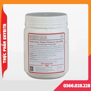 Hương pate sệt pork liver paste flavor vn – 2010 nhập khẩu Đức