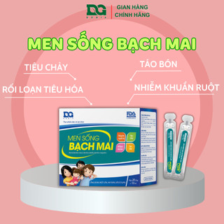 Men sống Bạch Mai chính hãng DG DOGIA bổ sung lợi khuẩn hệ tiêu hóa hộp 20 ống