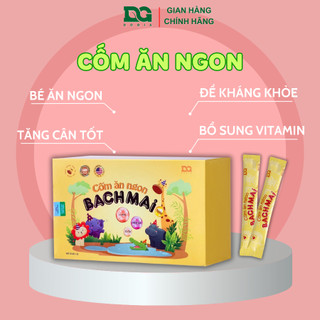 Cốm ăn ngon Bạch Mai chính hãng DG DOGIA cho bé biếng ăn giúp trẻ tăng cân đề kháng khỏe hộp 30 gói