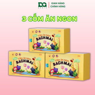 Combo 3 Cốm ăn ngon Bạch Mai chính hãng DG DOGIA cho bé biếng ăn giúp trẻ tăng cân đề kháng khỏe