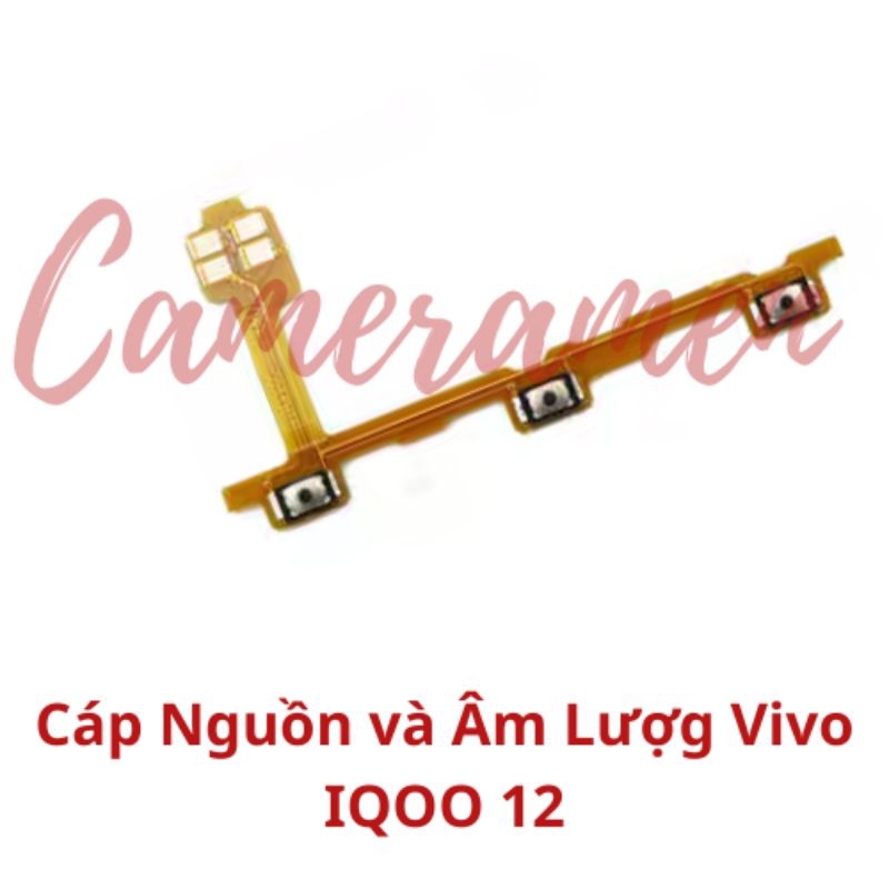 Cáp Nguồn / Cáp Tăng Giảm Âm Lượng Vivo IQOO12 , IQOO 12