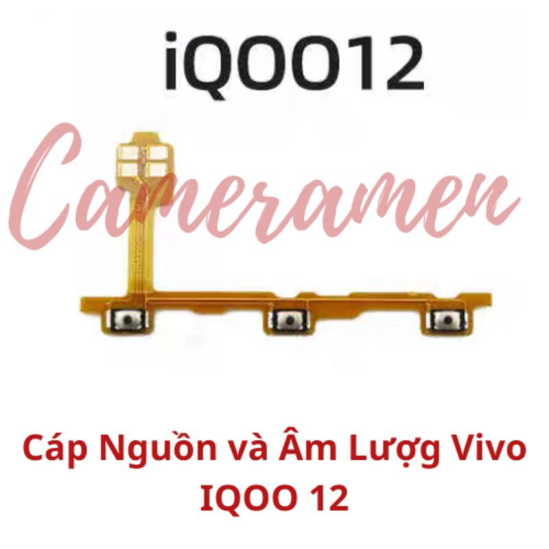 Cáp Nguồn / Cáp Âm Lượng / Volum Vivo IQOO12 IQOO 12