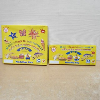 [MUA SỈ GIẢM 10%] Đất nặn, hộp đồ chơi đất sét HADA, 5 màu, (1 hộp)