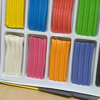 [MUA SỈ GIẢM 10%] Đất nặn, hộp đồ chơi đất sét HADA, 5 màu, (1 hộp)