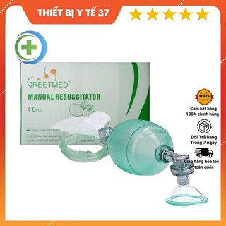 Bộ bóng bóp thở oxy ambu hỗ trợ cấp cứu và hô hấp nhân tạo