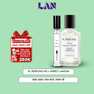 Nước Hoa Nam Nữ No 4 EDP Chính Hãng PL PERFUME 10ml Hương Thơm Hòa Quyện Lưu Hương Lâu Trong Ngày