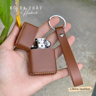 Bao da đựng bật lửa handmade làm theo yêu cầu, đủ loại bật lửa, zippo, douput, khẩu thủ công