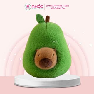 Thú bông Capybara trái bơ lông xù bông cao cấp - NHÓC