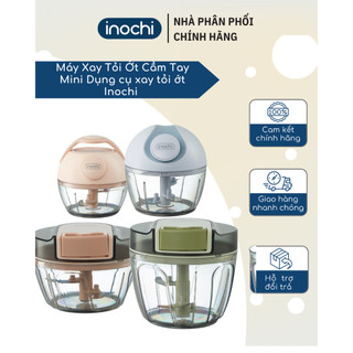 Máy xay tỏi ớt cầm tay mini dụng cụ xay tỏi ớt inochi, xay thịt ớt hành tỏi rau củ