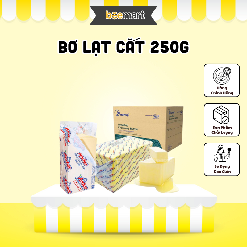 Bơ khối cắt sẵn 250g
