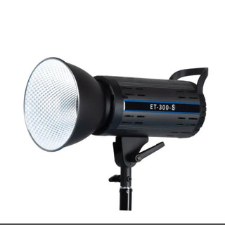 Bộ đèn studio led et-300s công suất 300w chỉnh màu kèm softbox cầu 65cm