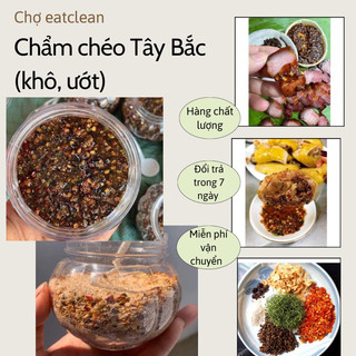 Muối chẩm chéo khô , ướt Tây Bắc chấm gì cũng ngon