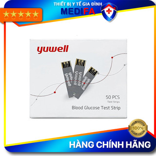 Hộp 50 Que Thử Đường Huyết Yuwell Accusure 710 Kèm 50 Kim Lấy Máu