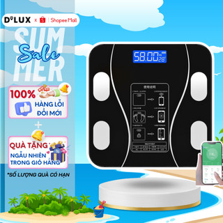Cân Điện Tử Thông Minh 180Kg, Sử Dụng App Kết Nối Bluetooth Phân Tích Chỉ Số Cơ Thể C2, Kính Cường Lực Chắc Chắn