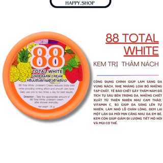 Kem giảm thâm nách, giảm thâm bikini total white 88 thái lan 35g