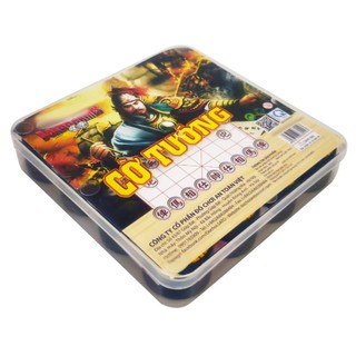Cờ tướng bàn cờ úp cao cấp bằng nhựa quân cờ tướng size to nặng tay có kèm bàn giấy chống nước