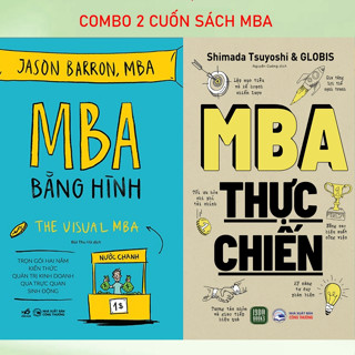 Combo 2 cuốn Sách MBA Bằng Hình và MBA Thực Chiến