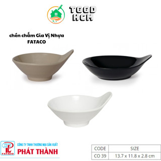 Chén chấm gia vị-chén chấm buffet-chén đựng gia vị nhựa fataco