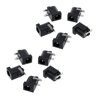 Combo 10 Jack DC 5.5x2.1mm (5 Jack Đực + 5 Jack Cái)
