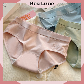 Set 5 Quần Lót Nữ Cotton Mềm Mại Kháng Khuẩn 2 Lóp BRALUNE, Combo 5 Quần Chíp Nữ Thời Tiết Co Dãn Tốt Mã 136
