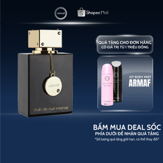Nước Hoa ARMAF Club De Nuit Fullsize 105ML Và Bản Trải Nghiệm 10ML