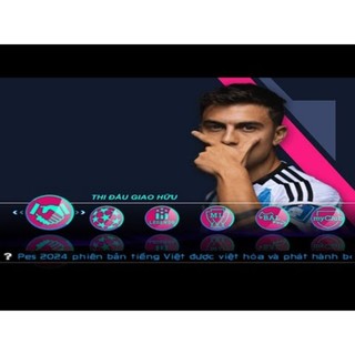 (PS2 Việt Hóa) Đĩa Pes 2024 Tiếng Việt Ps2
