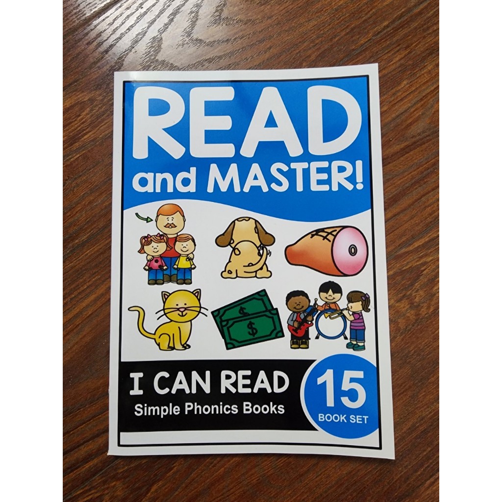 Sách -Read & Master ( I can Read 15 book set )