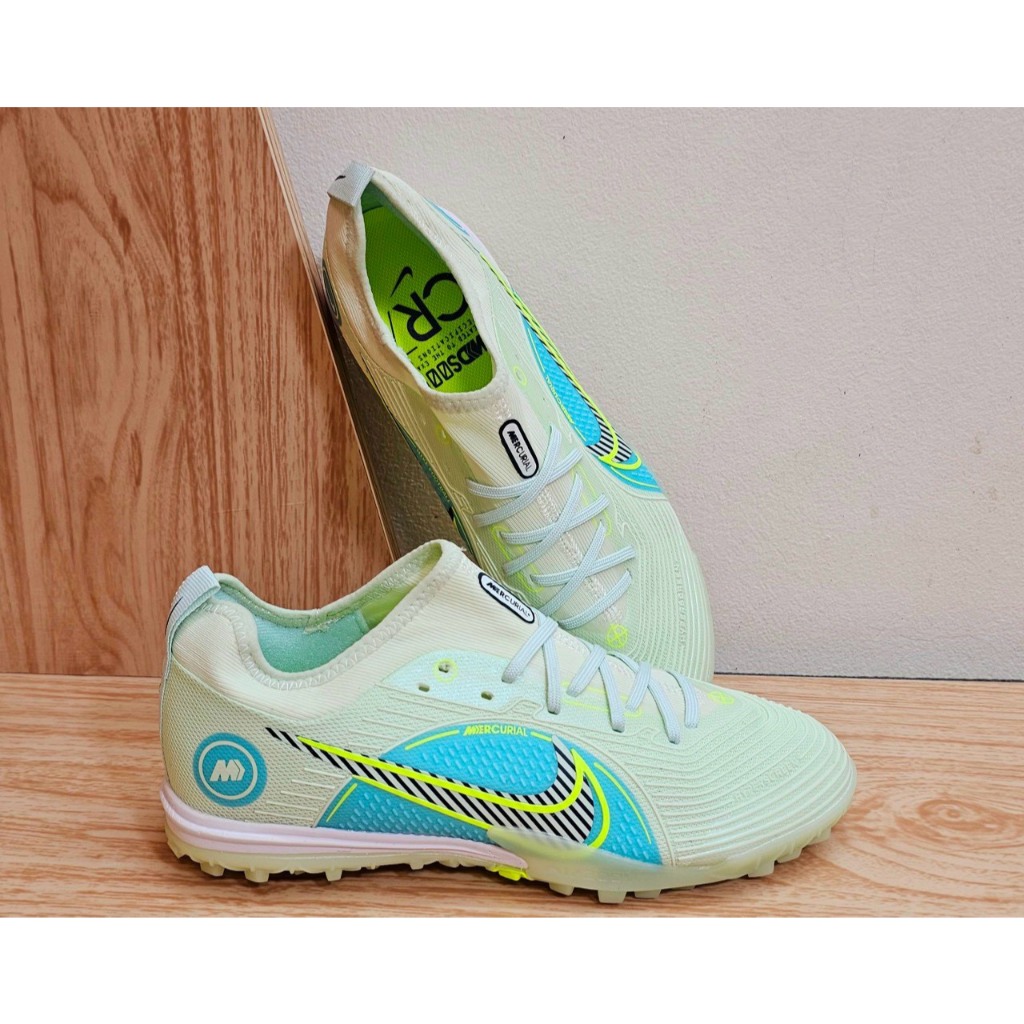 Giày Đá Bóng Mercurial Vapor 14 Pro TF Màu Xanh Nhạt Sân Cỏ Nhân Tạo