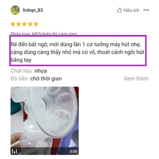 [Tặng Núm Ti] Máy Hút Sữa Điện Đôi ICHIKO Nhật Bản M5-Bản Mới(Massage;Kích sữa;Vắt Kiệt)