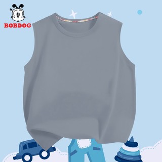 Áo ba lỗ bé trai bobdog,áo thun 3 lỗ bé trai trơn cho bé