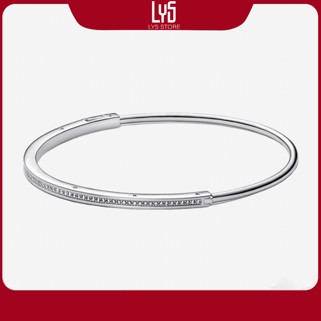 Vòng Tay Bạc S925 Vòng Tay Phối Đá Cubic Zirconia Fullbox - 5037SV