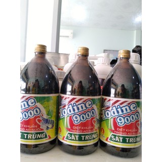 IODINE 9000 THUỐC DIỆT KHUẨN HỒ NUÔI CÁ CẢNH AO NUÔI CÁ NƯỚC NGỌT NUÔI TÔM