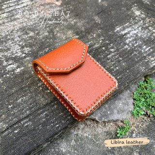 Bao da đựng bật lửa handmade làm theo yêu cầu, đủ loại bật lửa, zippo, Dupont, khẩu thủ công