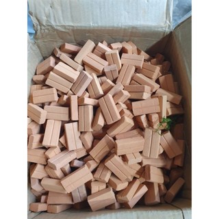 Viên gạch mini xây nhà , trang trí tiểu cảnh