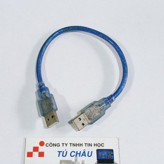 Cáp USB Link dài 30Cm / 1.5m / 3m / 5m (Cáp 2 đầu USB 2.0 đực chống nhiễu)