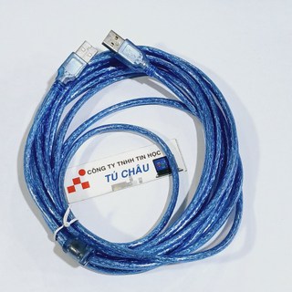 Cáp USB Link dài 30Cm / 1.5m / 3m / 5m (Cáp 2 đầu USB 2.0 đực chống nhiễu)