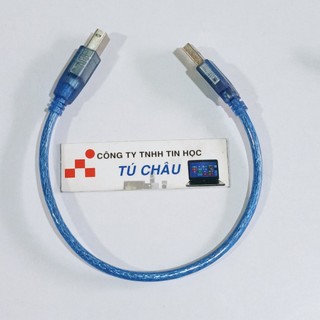 Cáp USB Link (Cáp 2 đầu USB 2.0 đực) / Cáp USB máy in 2.0 (Dài 30Cm)