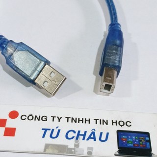 Cáp USB Link (Cáp 2 đầu USB 2.0 đực) / Cáp USB máy in 2.0 (Dài 30Cm)